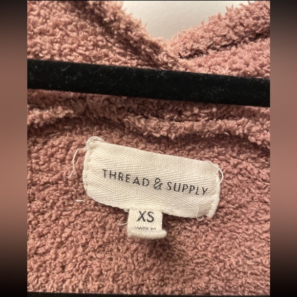 Thread and supply barefoot dreams cozy color block cardigan - Picture 7 of 9